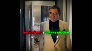 Johnny English vs Russian Girl 😎| #short #edit | @LaughTrackReels |