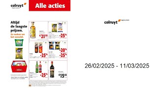 Folder Colruyt - Alle acties - 26/02/2025 - 11/03/2025