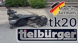 Подметальная машина Tielbürger TK20 (основные возможности)