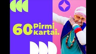 „Pirmi kartai. 60+“ 2023-02-25