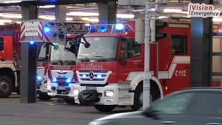 [Defekte Alarmampel erschwert das Ausrücken!] Löschzug Berufsfeuerwehr Mannheim Feuerwache Nord