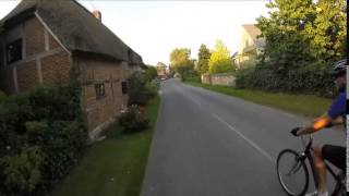 Gopro Hero. Btwin Riverside 3. Edited bike ride. 07.09.2015. Hants. Hampshire Villages. Cycling.