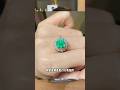 哥伦比亚祖母绿现在二手行情怎么样？#哥伦比亚 #祖母绿 #colombia #emerald #jewelry #彩宝 #ring