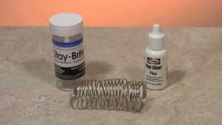 Home Solder Kit Jewelry Stay Brite Soldering