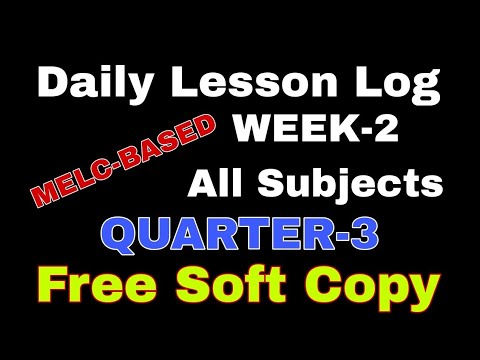 Daily Lesson Log For Grade-4 - YouTube