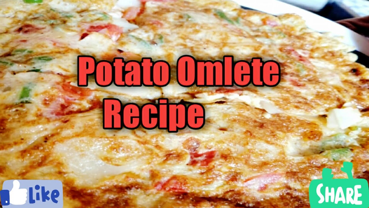 POTATO OMELETTE Recipe | Make A Delicious Perfect Omelette At Home ...