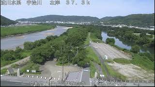 淀川 さくらであい館 ライブカメラ (2021/07/24) 定点観測 Yodo River Live Camera