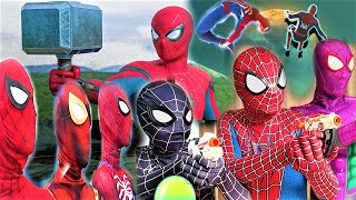 spider-man In Real Lifeteam spider man (Parkour, Marvel)تحدي سبايدر مان 🔥🔥