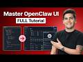 OpenClaw UI Tutorial 🚀 Complete Guide to Settings, Agents, Skills & Cron Jobs