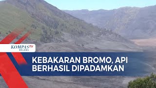 Api Padam, Petugas Lakukan Pembasahan dan Penyisiran