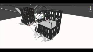 Unity Destroyed building 2