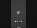 Tip:Never Delete the Default Cube Again#blender#blender3d #blendertutorial#howto