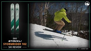 2022 Stockli Stormrider 102 Ski Review with SkiEssentials.com