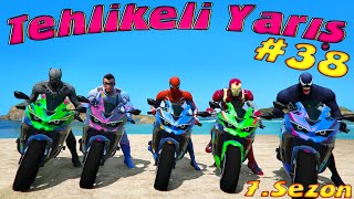 KAWASAKi MOTOR YARIŞLARI Örümcek Adam Tehlikeli Yarış