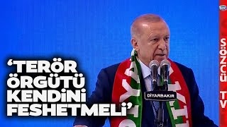 Erdoğan Devlet Bahçeli'nin Adını Bile Anmadı! Diyarbakır'da Böyle Konuştu