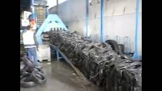 Tyre Baling Press Machine