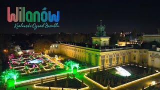 Warszawa - Wilanów | Warszawa nocą | Warsaw by night | Królewski Ogród Światła