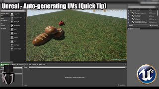 Unreal - Auto-generating Lightmap UVs (Quick Tip)