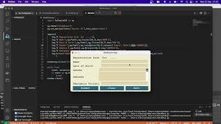 How to develop a database using python - Customising input fields #pysimplegui #python - #3