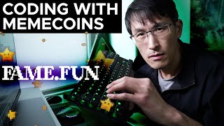 Coding with Memecoins - Launching Fame.fun (with full-stack programming tutorial)