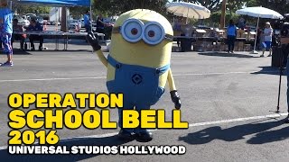Operation School Bell 2016 helps homeless children at Universal Studios Hollywood