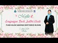 SIARAN LANGSUNG | MAJLIS SANJUNGAN BUDI LESTARI KASIH PUAN HAJAH SABARIAH BINTI MOHD HUSAIN