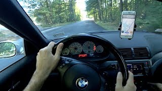 2002 BMW E46 M3 POV Drive - 158,000 Miles (Binaural Audio)