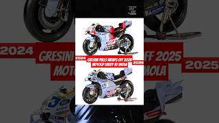 The Gresini Ducati squad has unveiled its new livery for the #2025 #motogp season #shorts #short