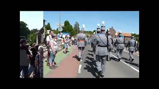 Defilé schutterij feest Strucht