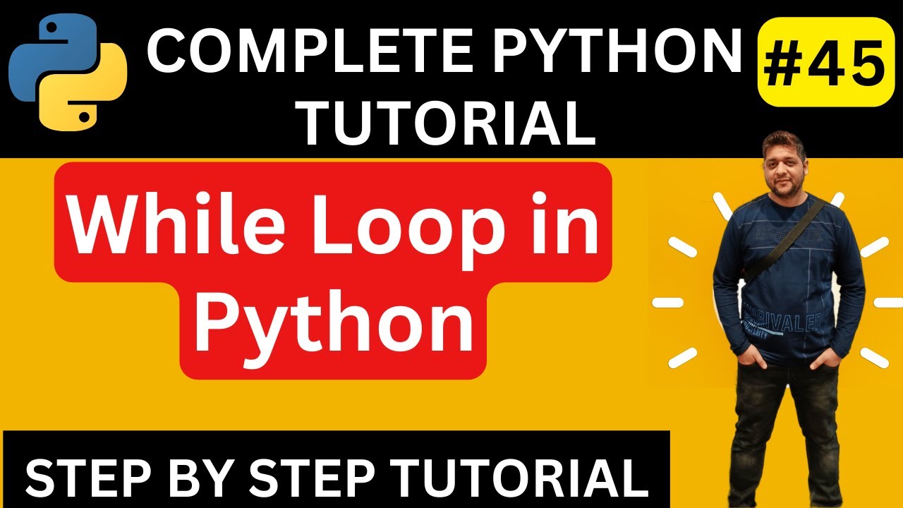 While Loop In Python Python While Loop Python Tutorial For
