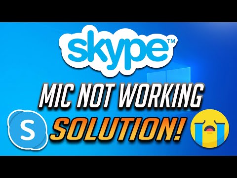 Как исправить неработающий микрофон Skype [2024]