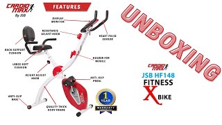UnBoxing & Installation of JSB Cardio Max Fitness Cycle || Best Cycle for Indoor Cardio
