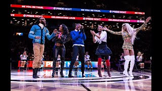 Brooklyn Nets Pride Night Halftime Show w/ The House of Miyake Mugler