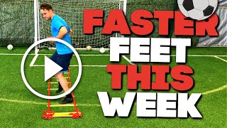 AGILITY Soccer Drills: Speed conditioning, ladders, and at home routine!