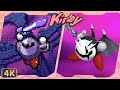 Evolution of Kirby: Dark Meta Knight boss fights ⁴ᴷ (2004 - 2014)