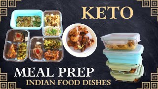 Keto Meal prep | Indian Keto foods meal prep