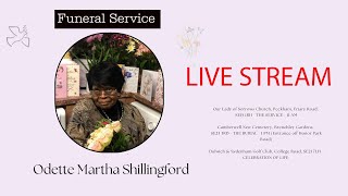 Funeral Service for Odette Martha Shillingford