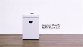 HSM Pure 420 Paper Shredder Security