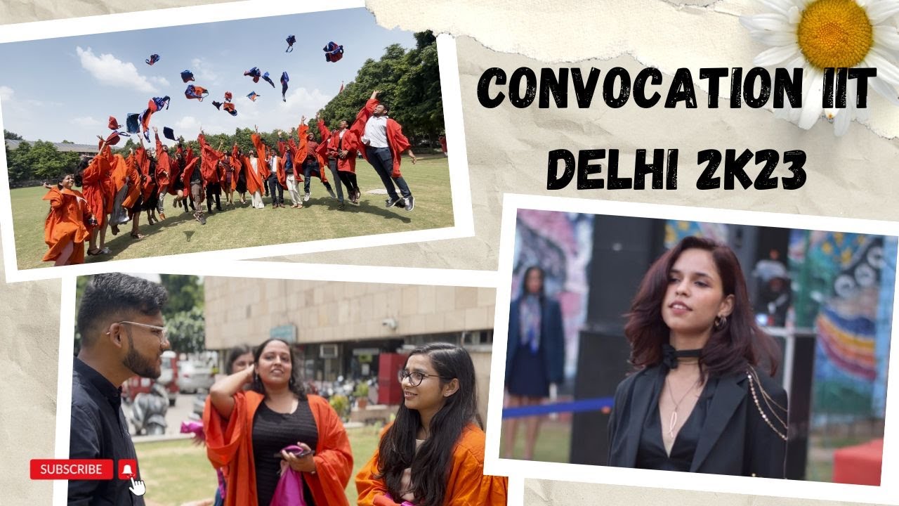 IIT Delhi Convocation 2023 - YouTube