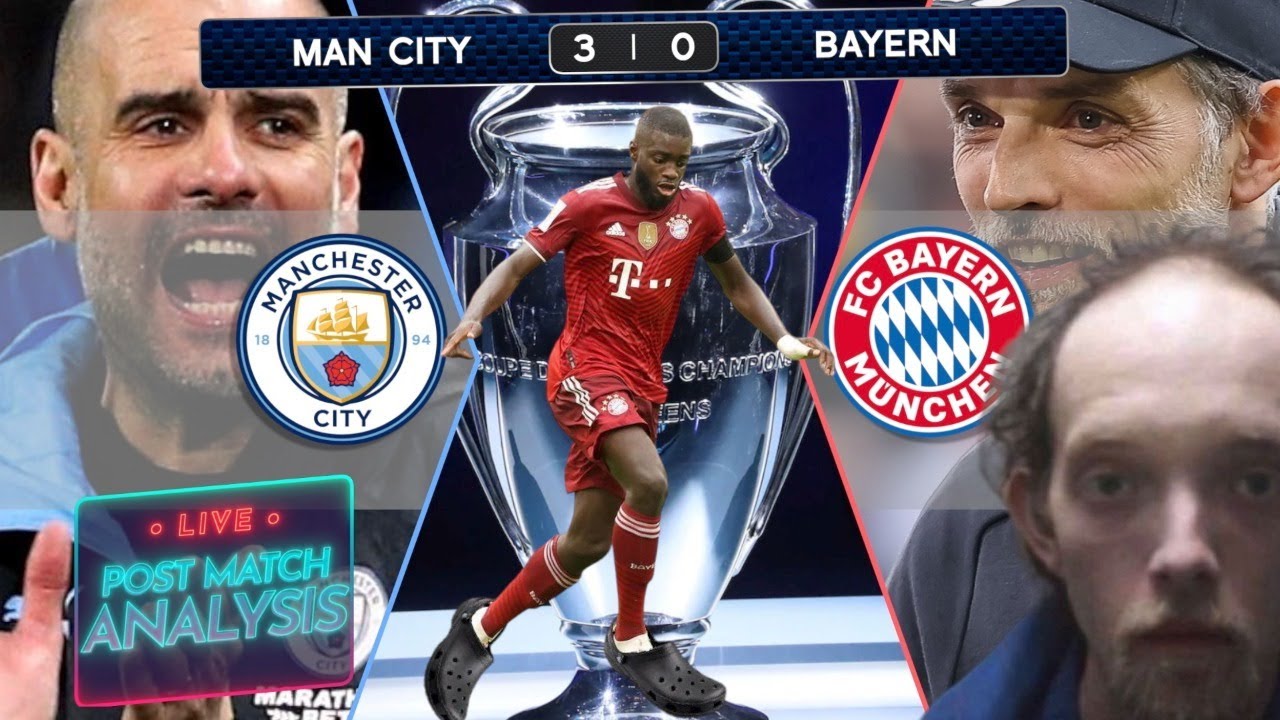 Manchester City Vs. Bayern Munich REACTION Champions League 1st Leg ...