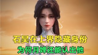 完美世界：石昊来到上界后隐藏身份改名字，为何还会被月婵认出？