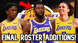 Los Angeles Lakers BEST Remaining Free Agents to COMPLETE their Roster after Signing Rajon Rondo!