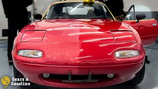 Polishing a 224k Mile Miata