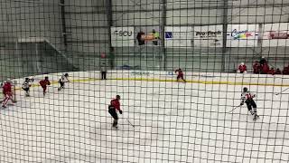 EHL Showcase Weekend Albany Academy vs Hoosac - Backhand Almost Goal