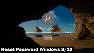 How to reset Windows 10 /8 password without disk or usb 2020