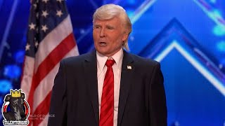 The Singing Trump Full Performance | America's Got Talent 2017 Auditions Week 1 S12E01
