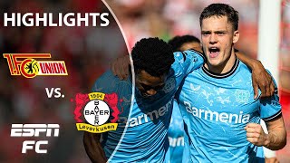 Union Berlin vs. Bayer Leverkusen | Bundesliga Highlights | ESPN FC