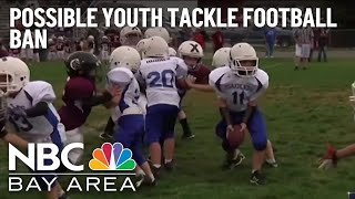 California proposal to ban youth tackle football clears first legislative hurdle