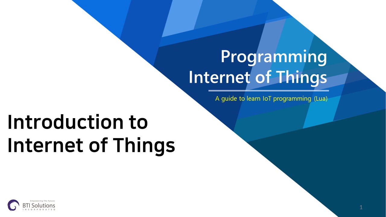 1.1 Introduction To Internet Of Things - YouTube