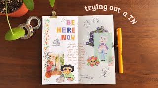 🌼 Trying Out A Traveler's Notebook For Creative Journaling